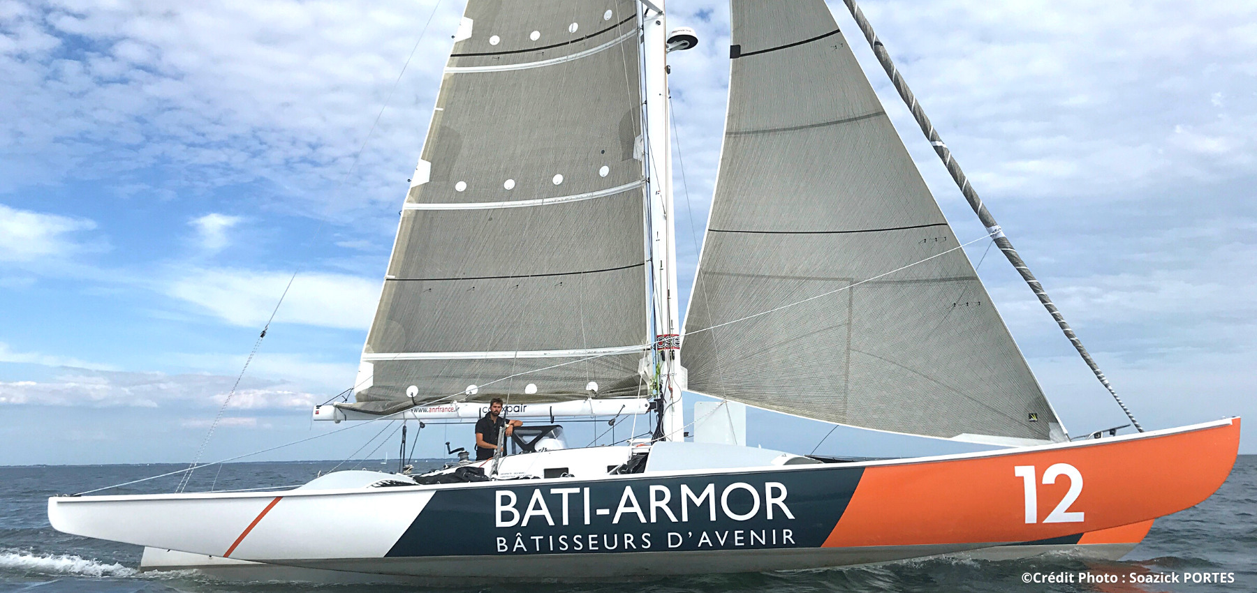 Actualité Route du Rhum : BATI-ARMOR devient Sponsor Officiel du skipper Thomas LURTON pour sa 1ère course transatlantique !