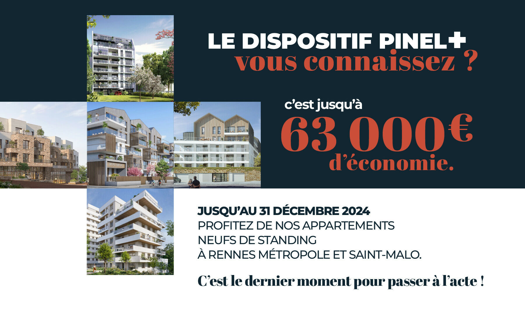 Appartement neuf en Pinel à Rennes et Saint-Malo