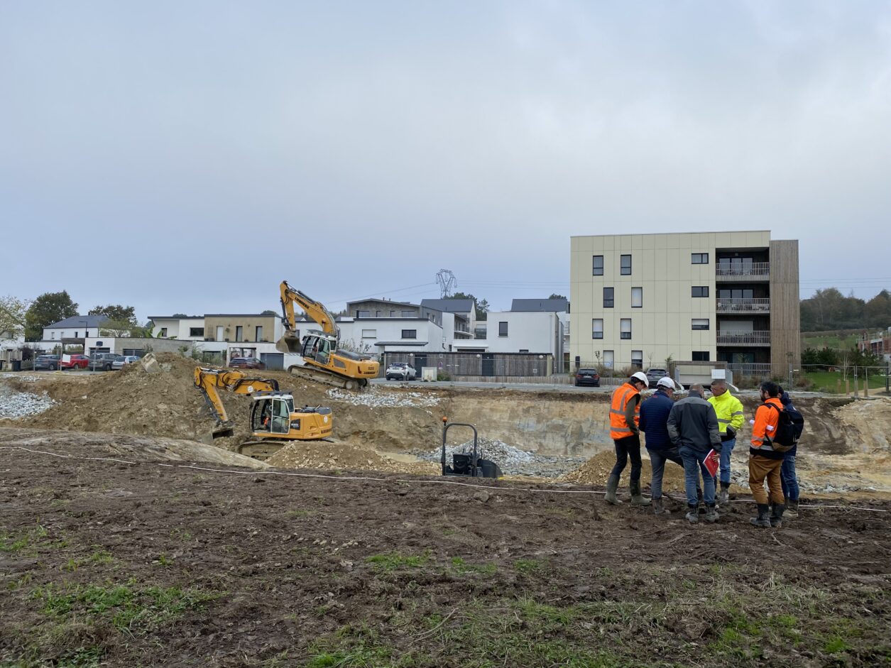 Actualité Démarrage travaux résidence CAP VERT à Saint-Avé