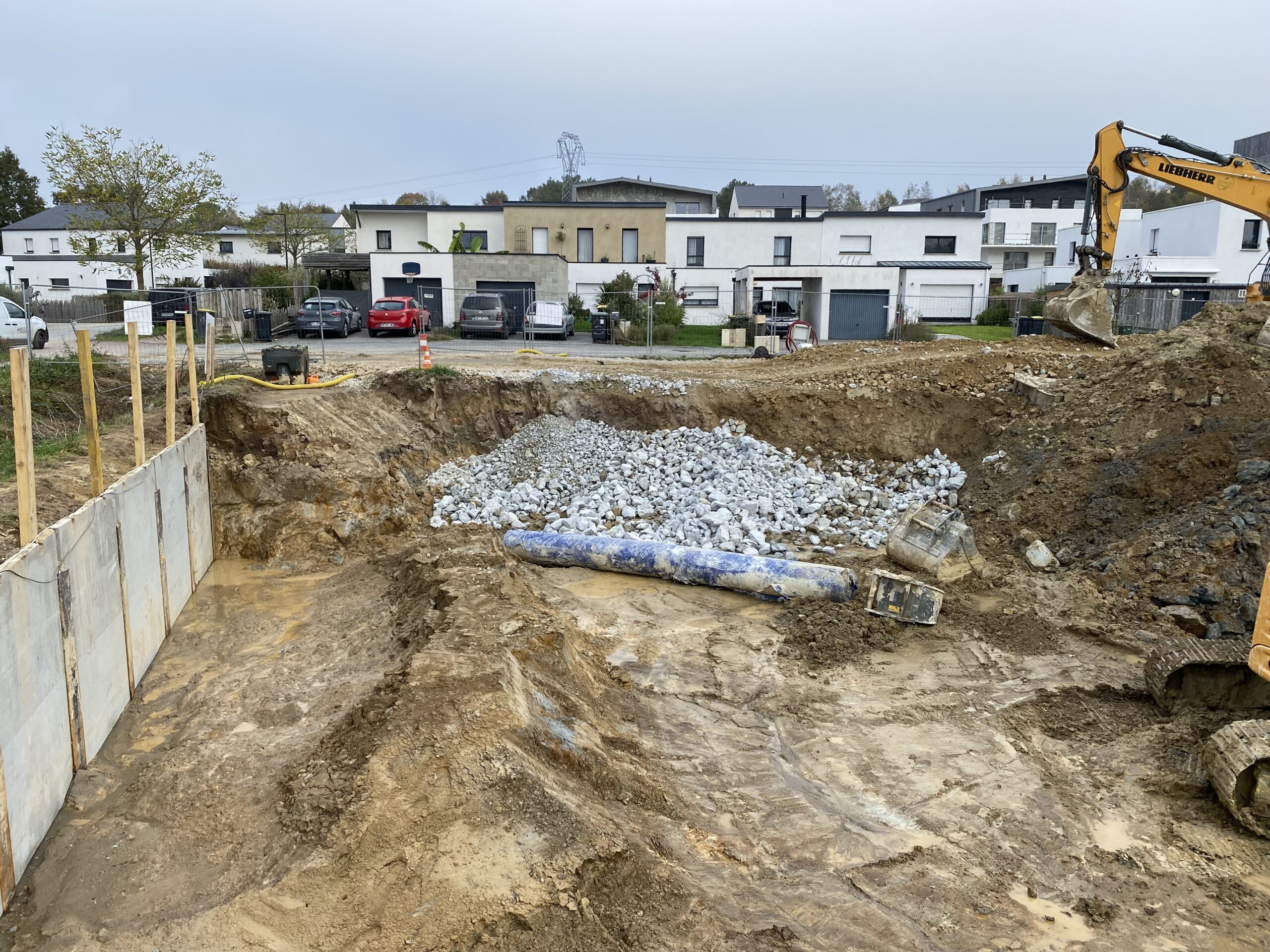 Photo du chantier de cap vert